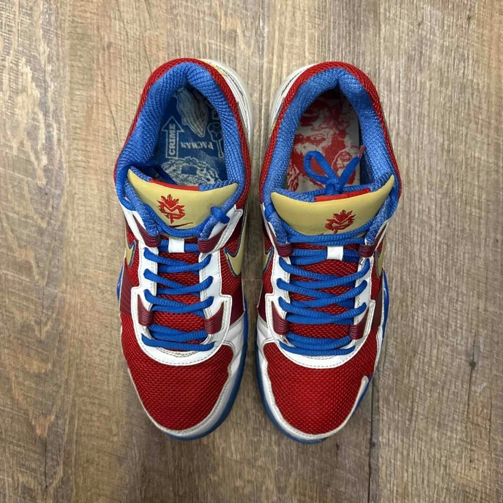 Nike Air Trainer SC 2010 Low Manny Pacquaio White Red Blue Gold_4